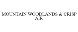 MOUNTAIN WOODLANDS & CRISP AIR trademark