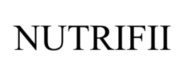 NUTRIFII trademark
