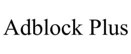 ADBLOCK PLUS trademark