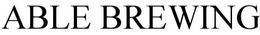 ABLE BREWING trademark