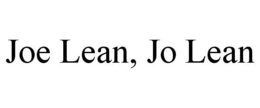 JOE LEAN, JO LEAN trademark