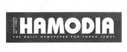HAMODIA THE DAILY NEWSPAPER FOR TORAH JEWRY trademark