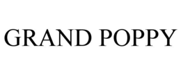 GRAND POPPY trademark