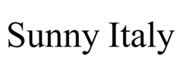 SUNNY ITALY trademark