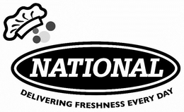 NATIONAL DELIVERING FRESHNESS EVERY DAY trademark