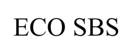 ECO SBS trademark