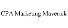 CPA MARKETING MAVERICK trademark