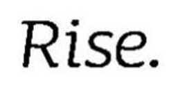 RISE. trademark