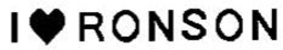 I RONSON trademark