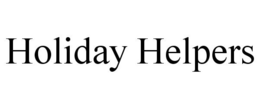 HOLIDAY HELPERS trademark