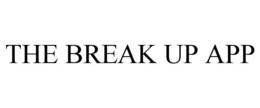 THE BREAK UP APP trademark