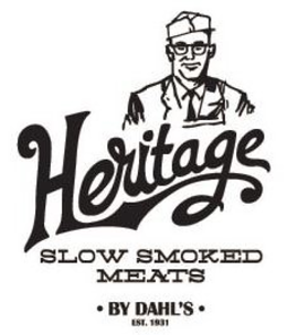 HERITAGE SLOW SMOKED MEATS BY DAHL'S - EST. 1931 trademark