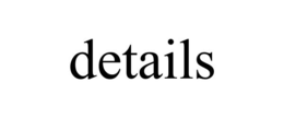 DETAILS trademark