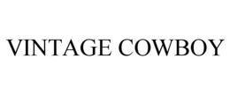 VINTAGE COWBOY trademark