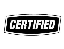 CERTIFIED trademark