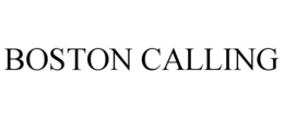 BOSTON CALLING trademark