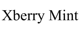 XBERRY MINT trademark