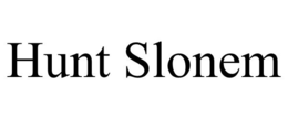 HUNT SLONEM trademark