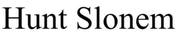 HUNT SLONEM trademark