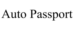 AUTO PASSPORT trademark