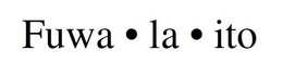 FUWA · LA · ITO trademark