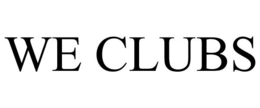 WE CLUBS trademark