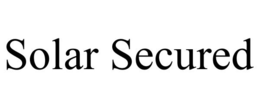 SOLAR SECURED trademark