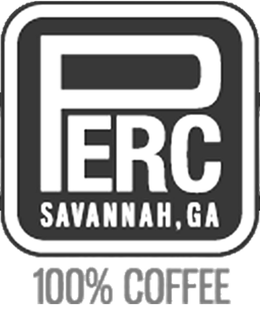 PERC SAVANNAH, GA 100% COFFEE trademark