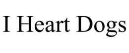 I HEART DOGS trademark