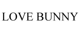 LOVE BUNNY trademark