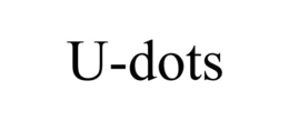 U-DOTS trademark