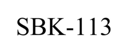 SBK-113 trademark
