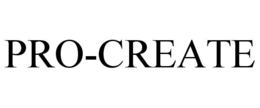 PRO-CREATE trademark