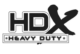 HDX HEAVY DUTY trademark