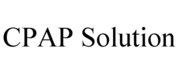 CPAP SOLUTION trademark