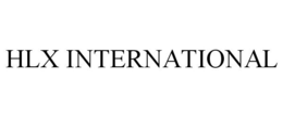 HLX INTERNATIONAL trademark