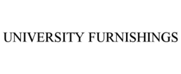UNIVERSITY FURNISHINGS trademark