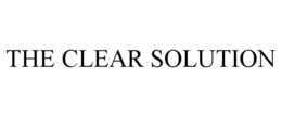THE CLEAR SOLUTION trademark