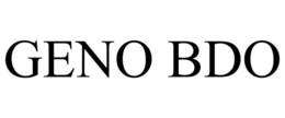 GENO BDO trademark