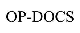 OP-DOCS trademark