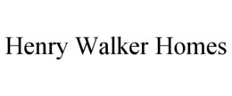HENRY WALKER HOMES trademark