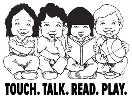 TOUCH. TALK. READ. PLAY. trademark