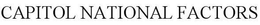 CAPITOL NATIONAL FACTORS trademark
