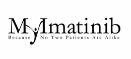 MYIMATINIB BECAUSE NO TWO PATIENTS ARE ALIKE trademark