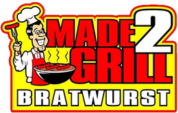 MADE2GRILL BRATWURST trademark