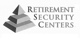 RETIREMENT SECURITY CENTERS trademark