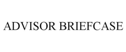 ADVISOR BRIEFCASE trademark