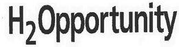 H2OPPORTUNITY trademark