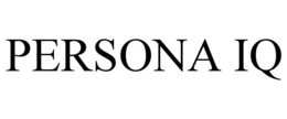 PERSONA IQ trademark