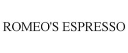 ROMEO'S ESPRESSO trademark